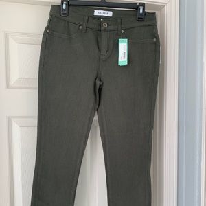 Brand New Olive Lila Ryan super skinny ankle jean